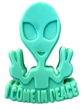 3D Large Alien  "I Come in Peace" Soap