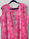 Georgette kurti with full lining | plus size kurti