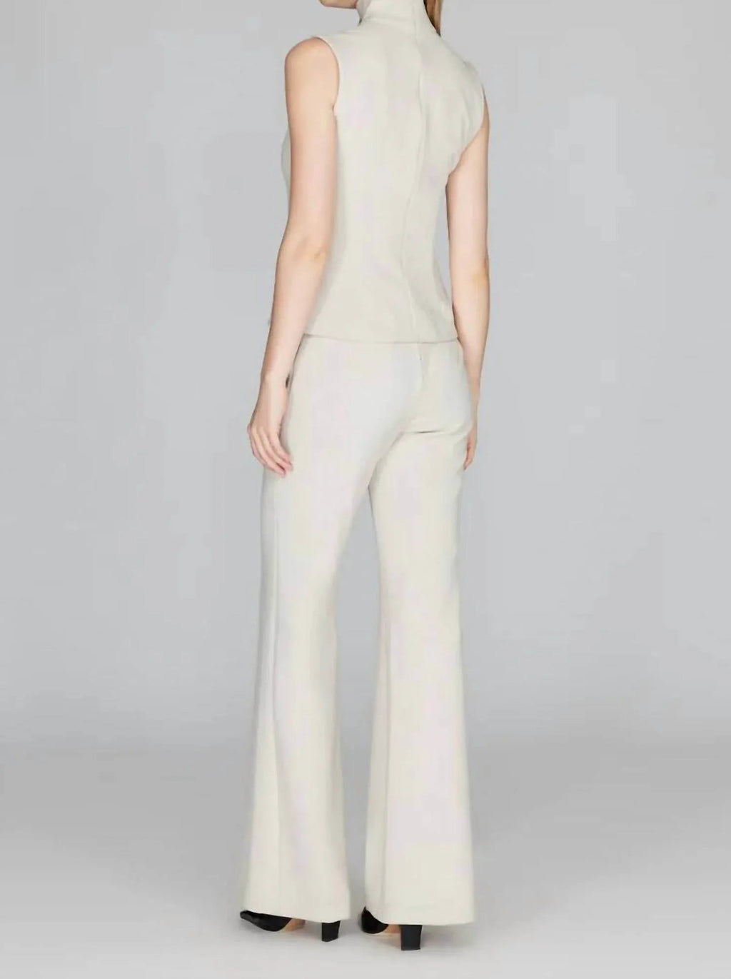 Back Zip Flare Pant