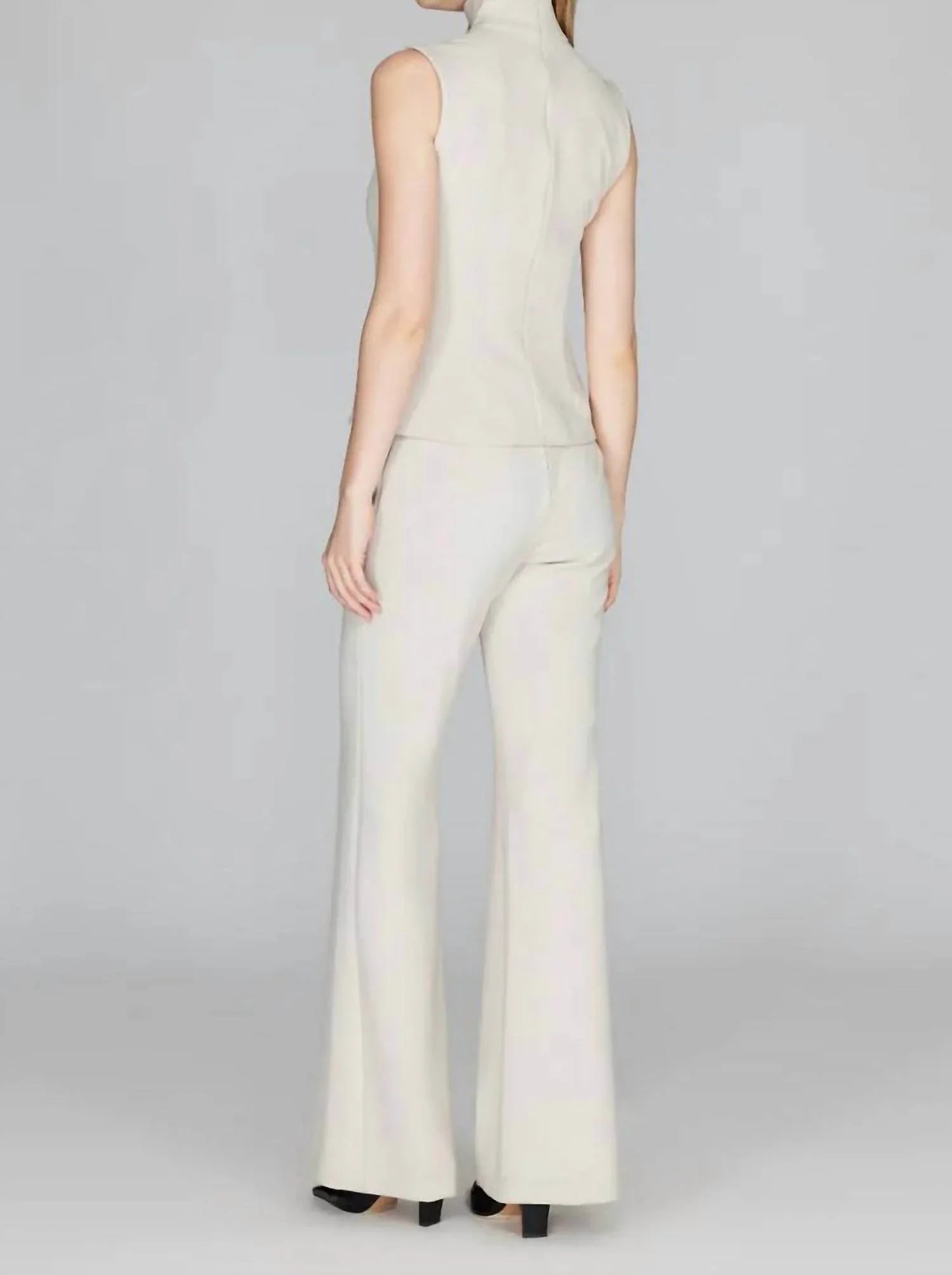 Back Zip Flare Pant