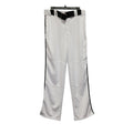 Champro Mens Large 100% Polyester Belted Side Striped Athletic Baseball Pants