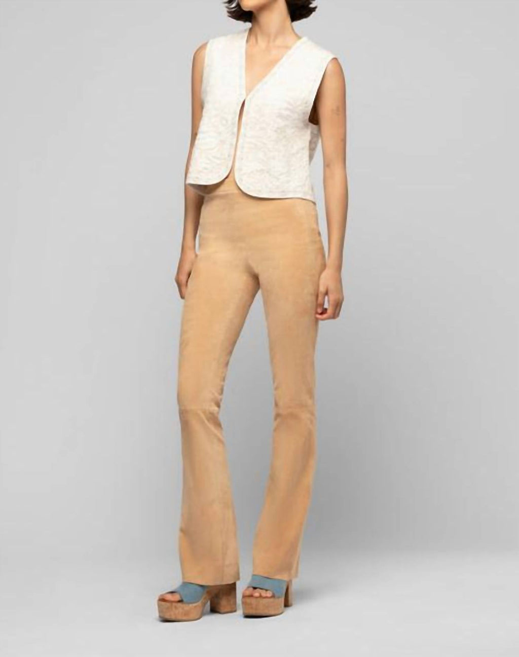 Beyina Flare Suede Pants