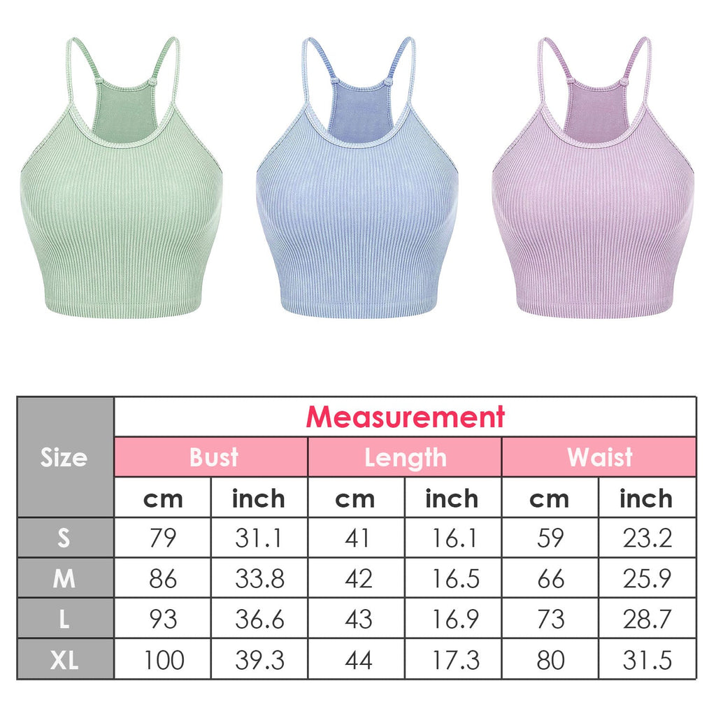 3 Pack Women Crop Top