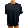 Fila Sport Mens Large Black 100% Polyester Long Sleeve Crew Neck Tee Shirt