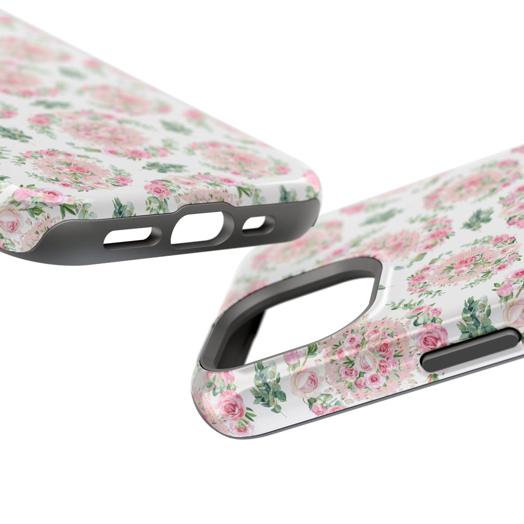 Customizable: Floral Impact-Resistant Phone Case
