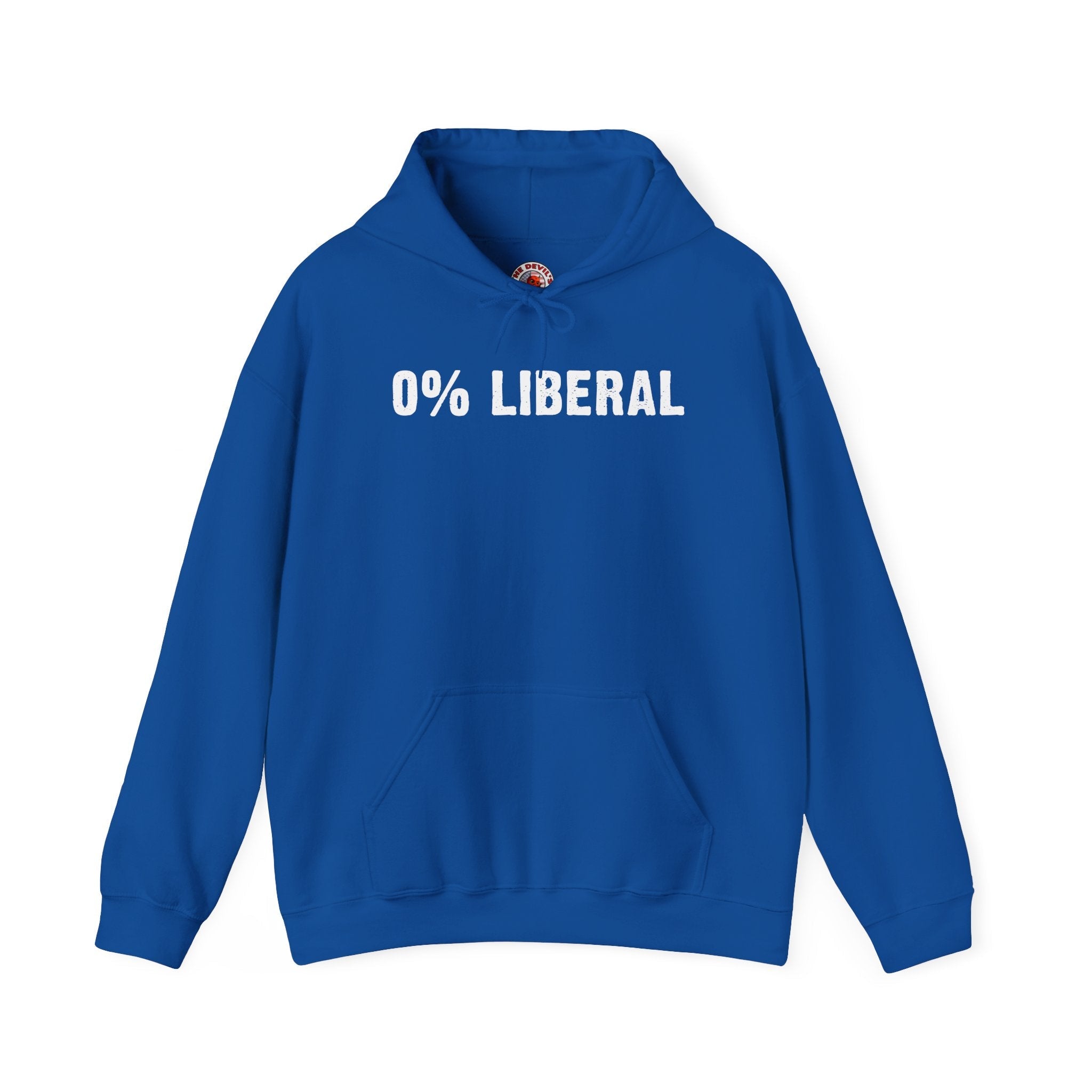0% Liberal Hooded Sweatshirt