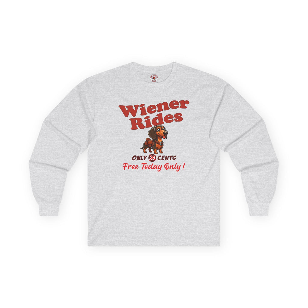 Free Wiener Rides Long Sleeve Tee