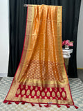 Chanderi silk saree