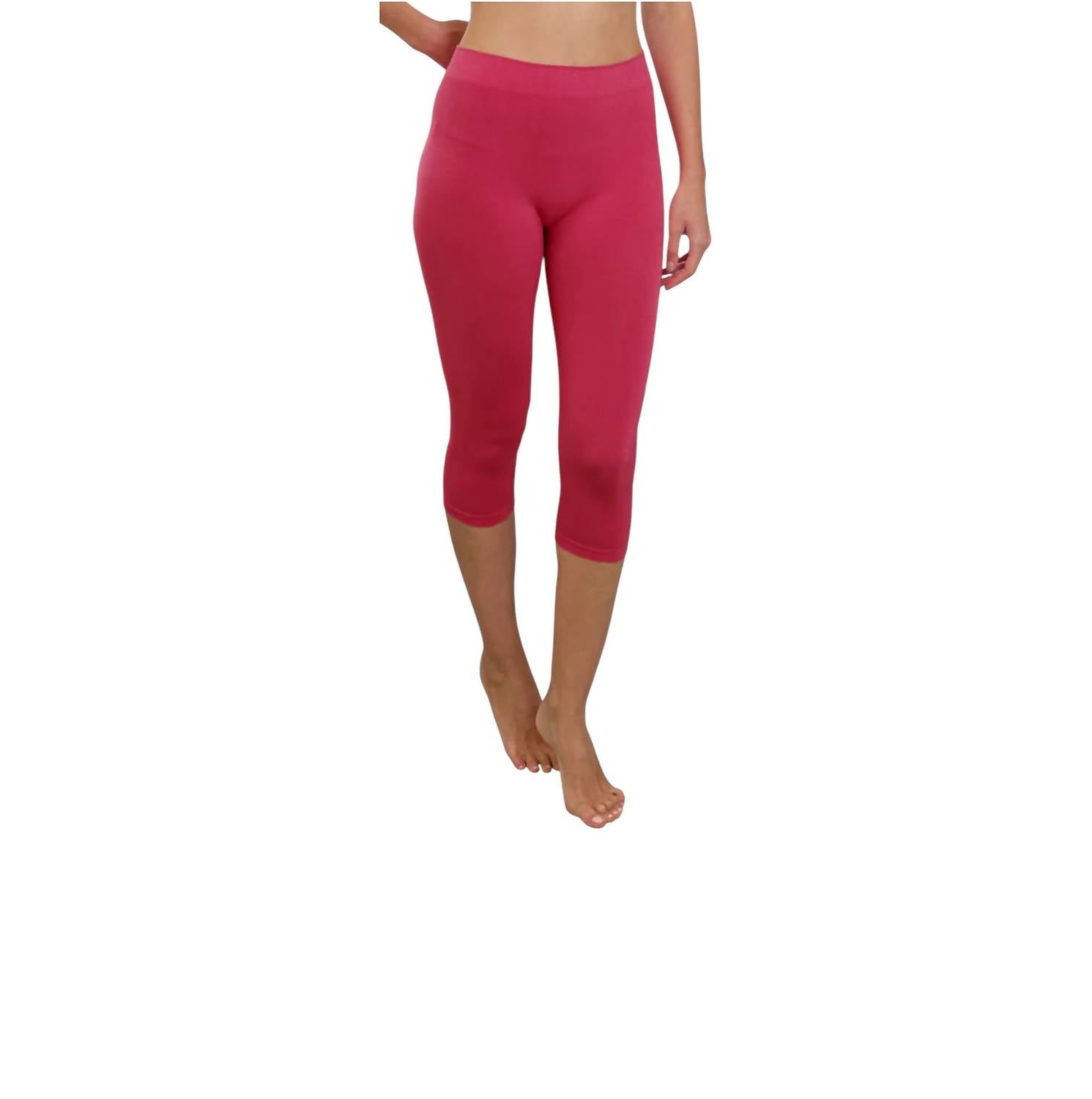 Women's Luxury Legging Bamboo Fabric Capri