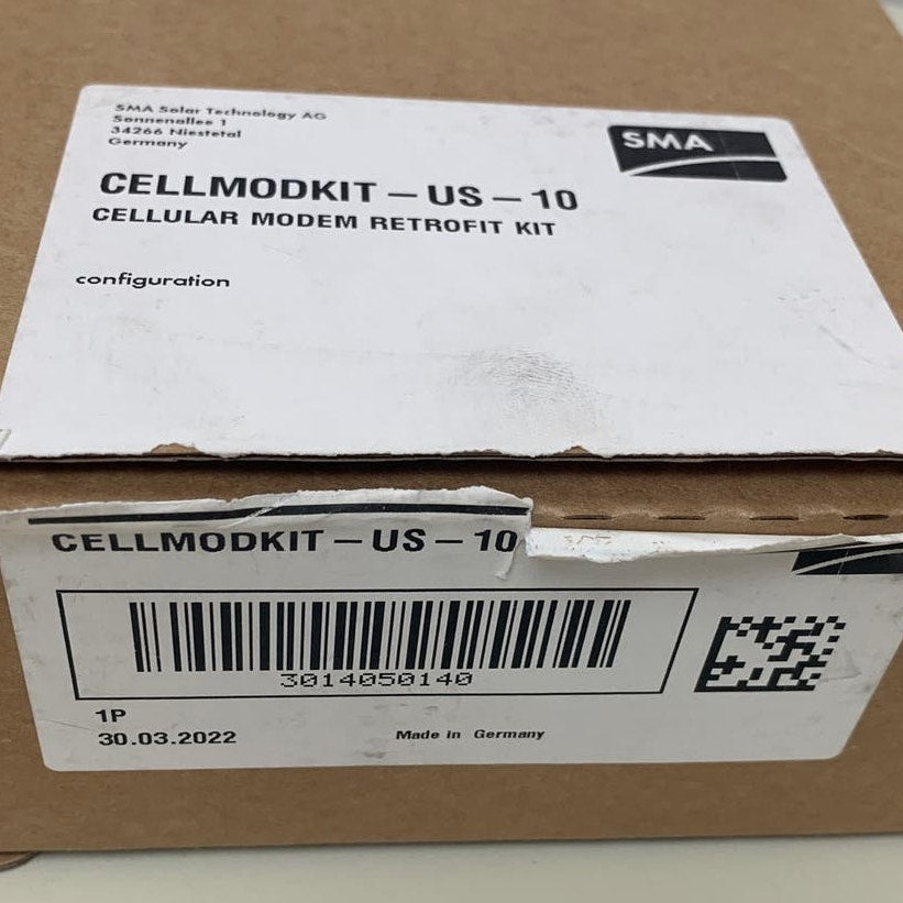 New In Box SMA Cellular LTE Modem Retrofit KU20826 Solar Panel Kit