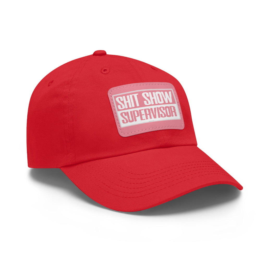 Shit Show Supervisor Hat with Leather Patch