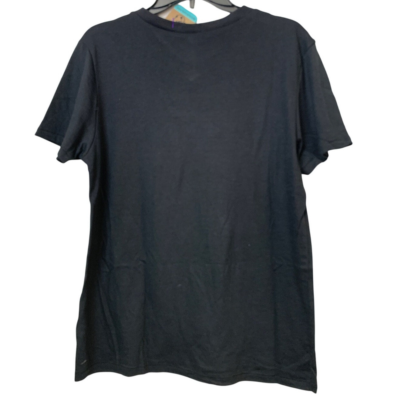 New Upcycled Hhand Printed Womens Small Saving the Planet Is My Superpower Tee