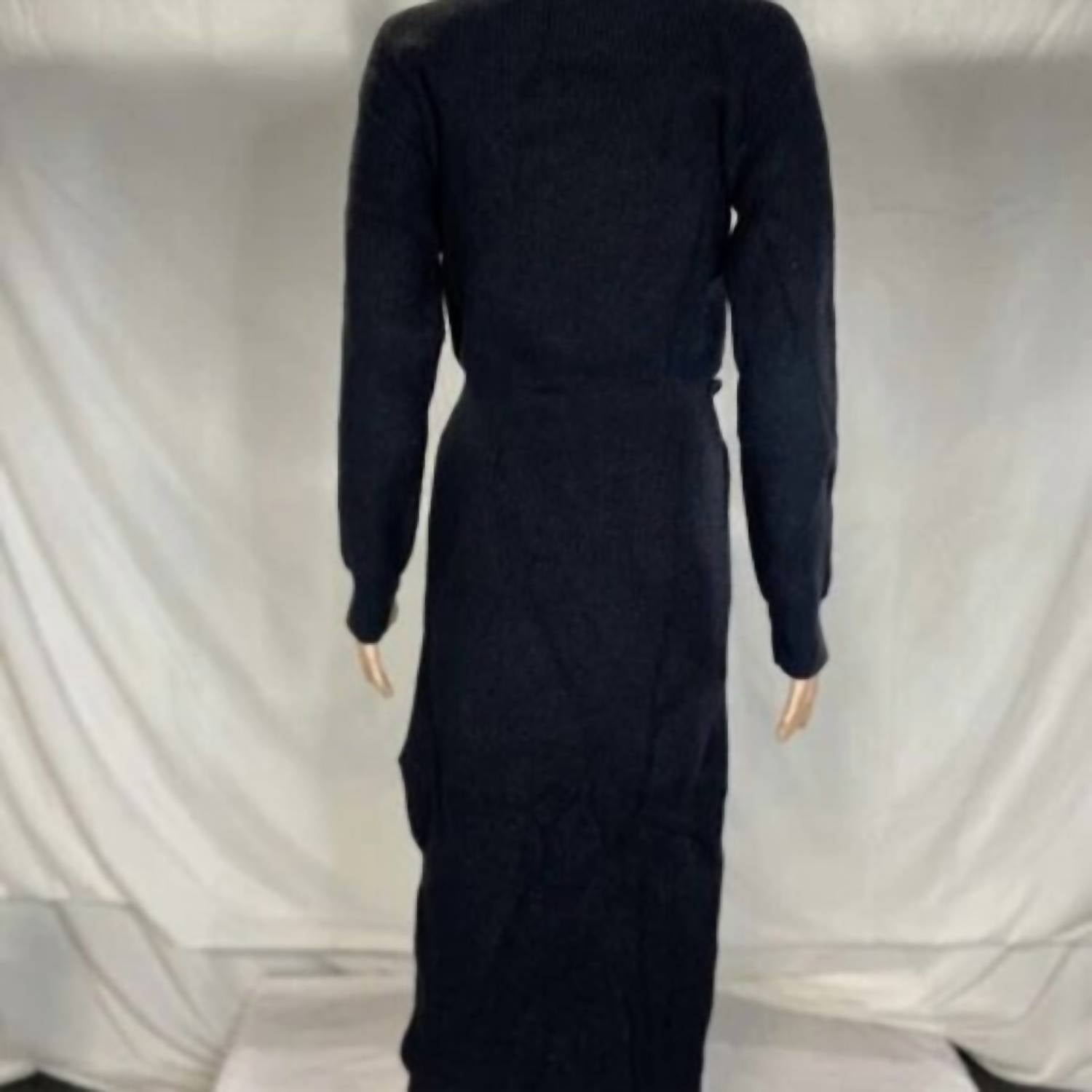 Women's Auburn Long Sleeve Midi Sweater Dress