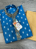 Silk cotton kurta set