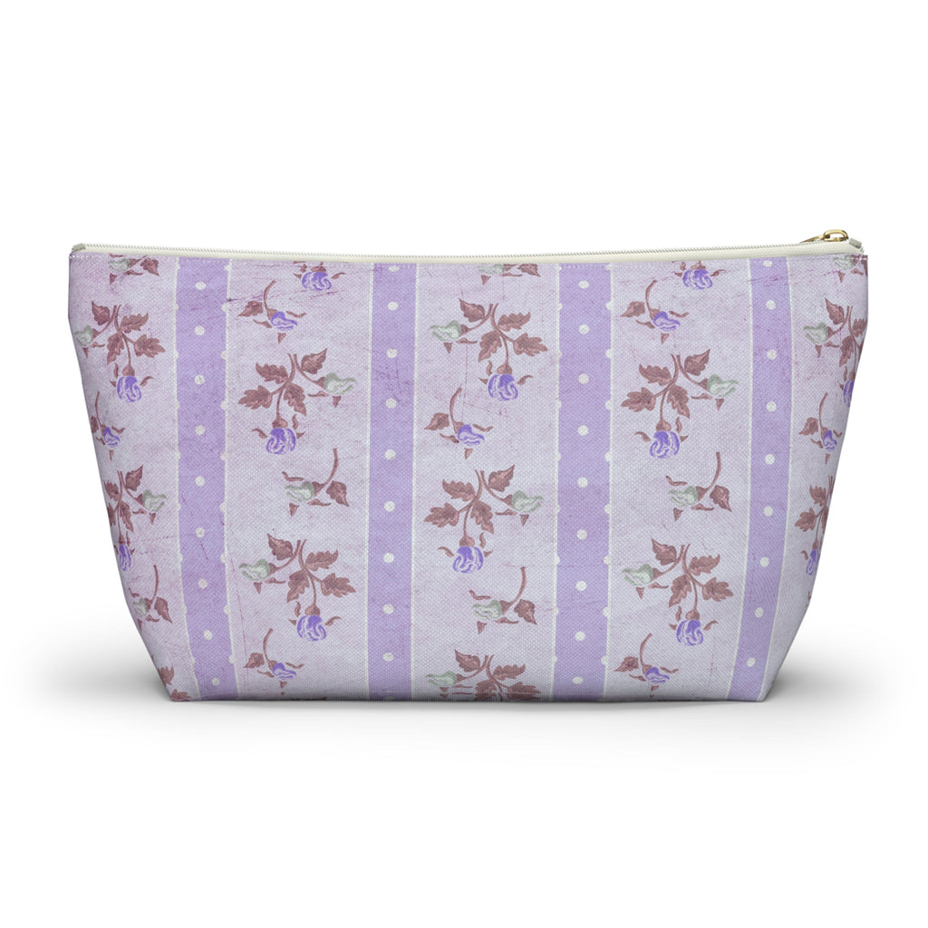 Customizable: Chic Floral Accessory Pouch, Makeup Bag, Travel Organizer, Gift for Her, Floral Toiletry Bag, Cute Pencil Case