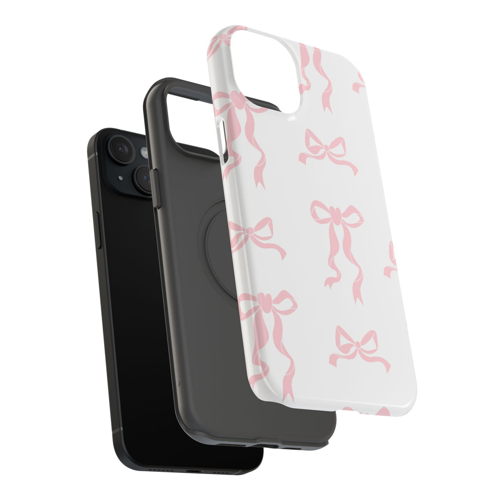 Customizable Cute Bow Pattern Phone Case