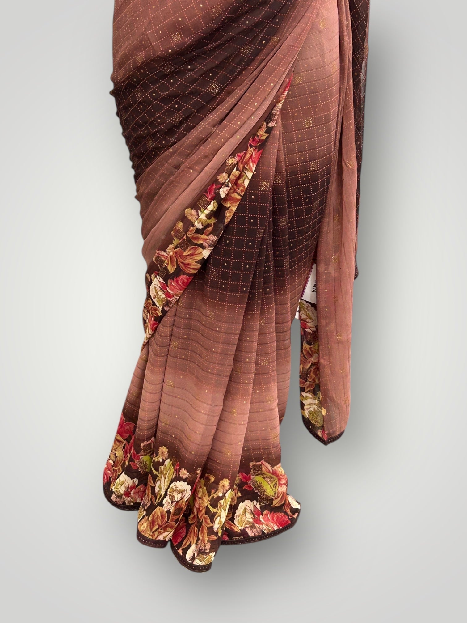 Chiffon Saree with blouse piece