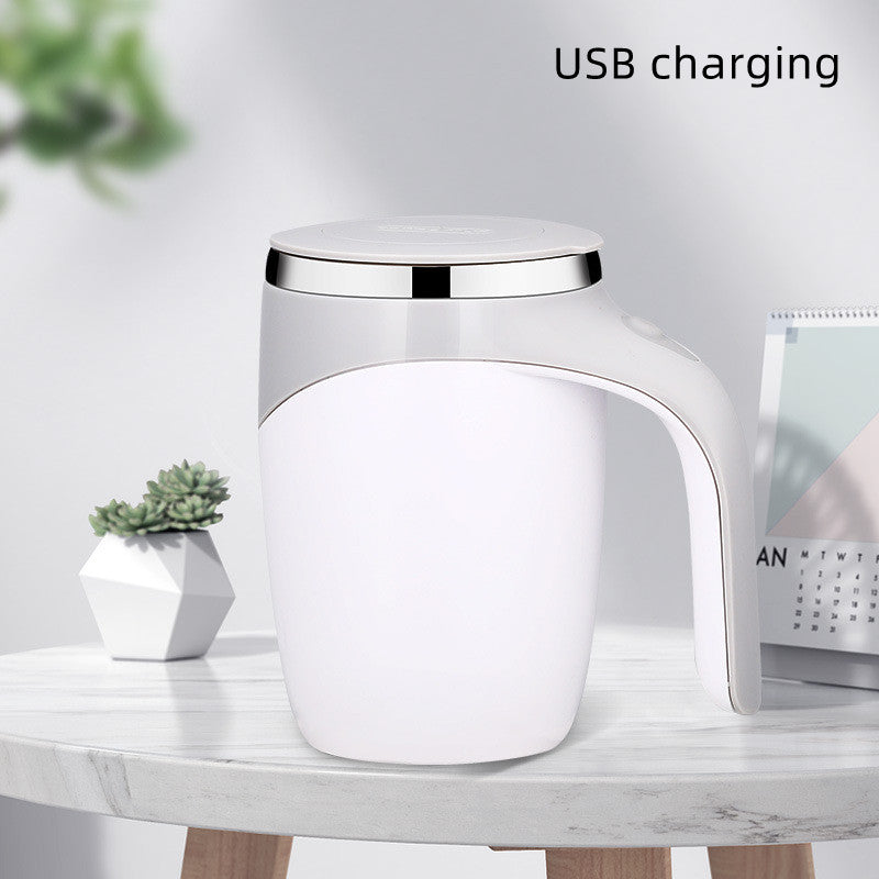 Automatic Self Stirring Coffee Mug – Rechargeable Electric Mixing Cup