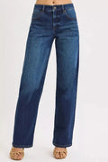 RISEN Jeans - Mid Rise Wide Baggy Jeans