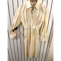 Women's Button Up Midi Dress