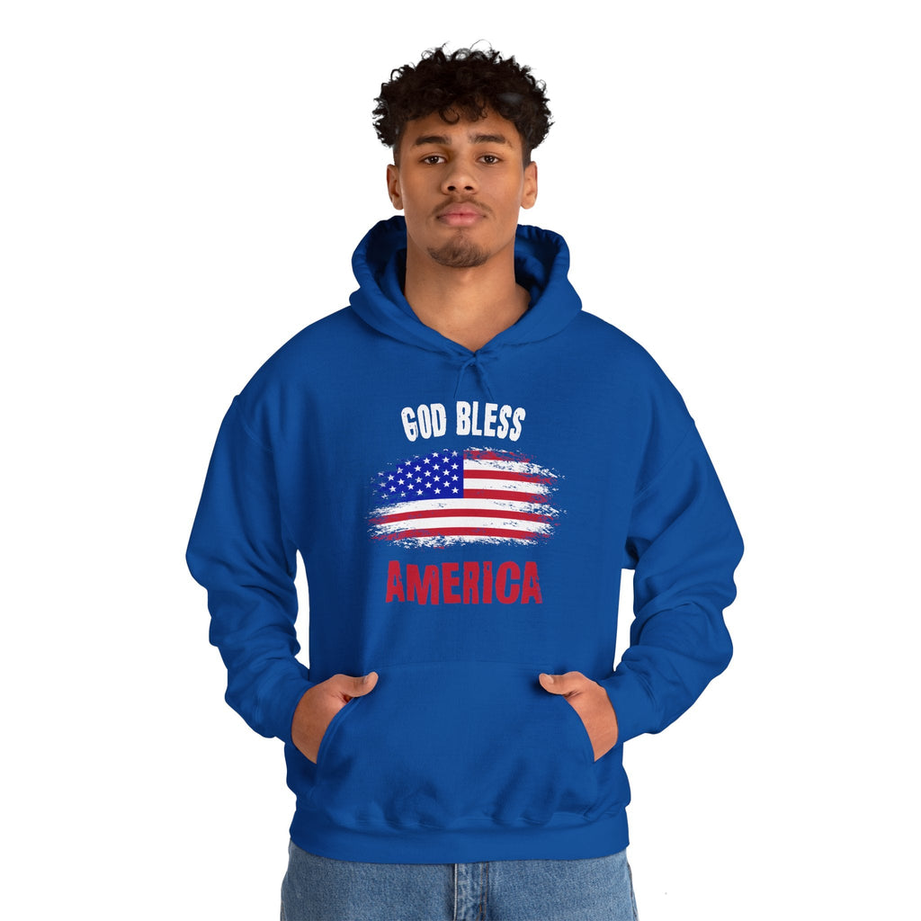 God Bless America Hooded Sweatshirt
