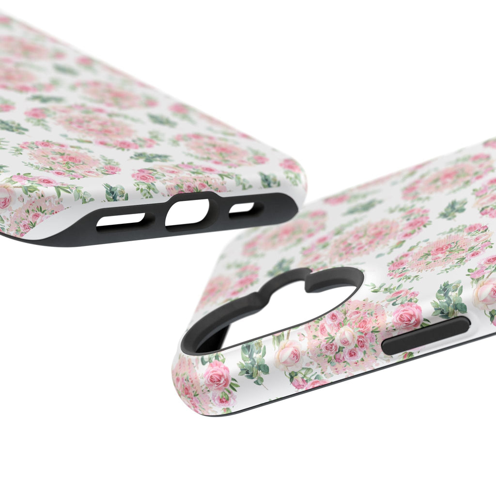 Customizable: Floral Impact-Resistant Phone Case