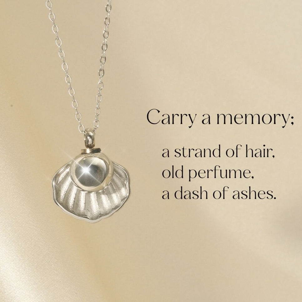 Treasure - Cremation Necklace for Dog & Pet Ashes - Silver