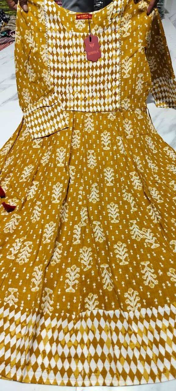 Jaipur cotton long Kurti