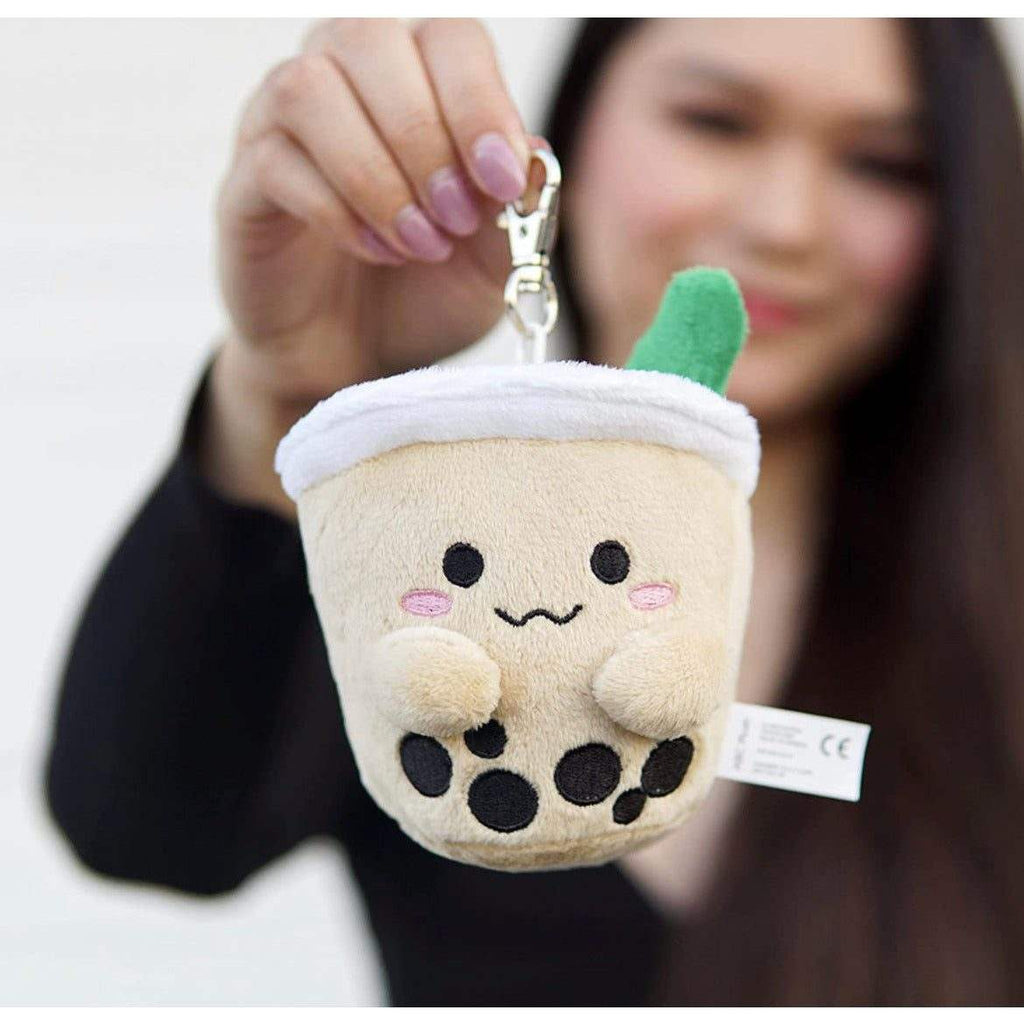 ABC Boba Tea Plush Orignial Cute Stuffed Animal Toy for Wallet, Backpack or Purse 5"