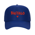 I LOVE BUFFALO ♡ printed trucker hat