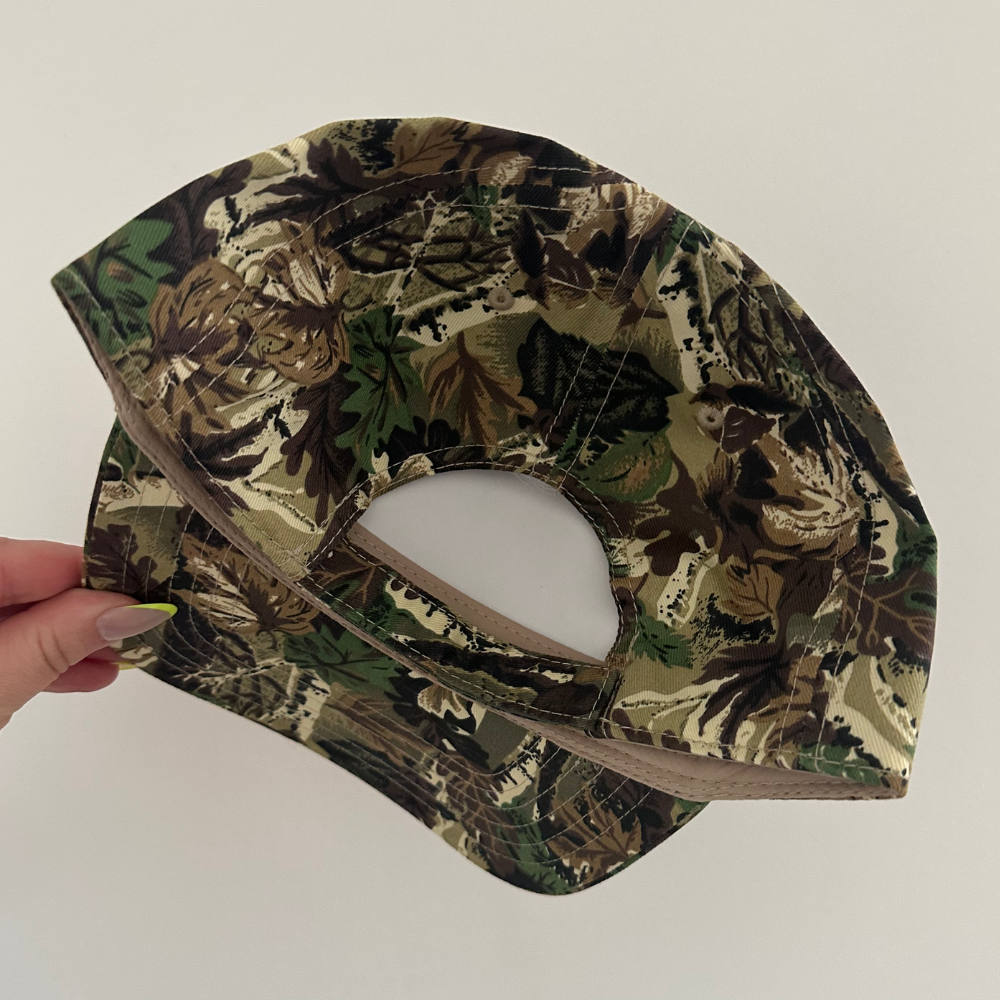 CAMO DAD ♡ printed trucker hat