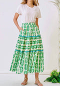 Triple Tiered Maxi Skirt