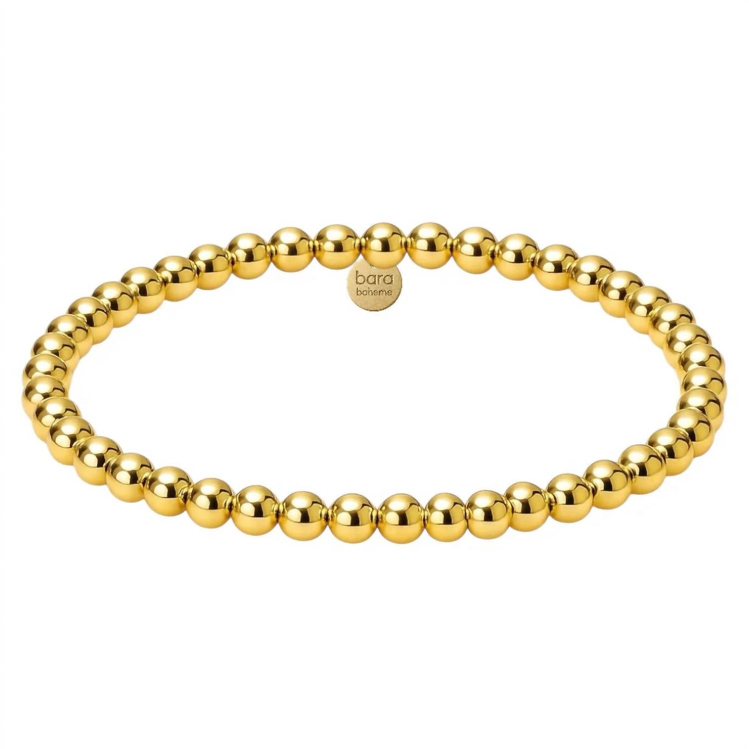Women's Classic 4mm Filled Beaded Bracelet