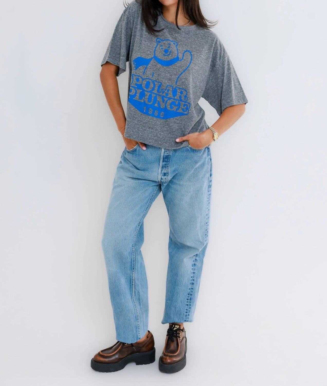 Polar Plunge Boyfriend Short Sleeve Tee