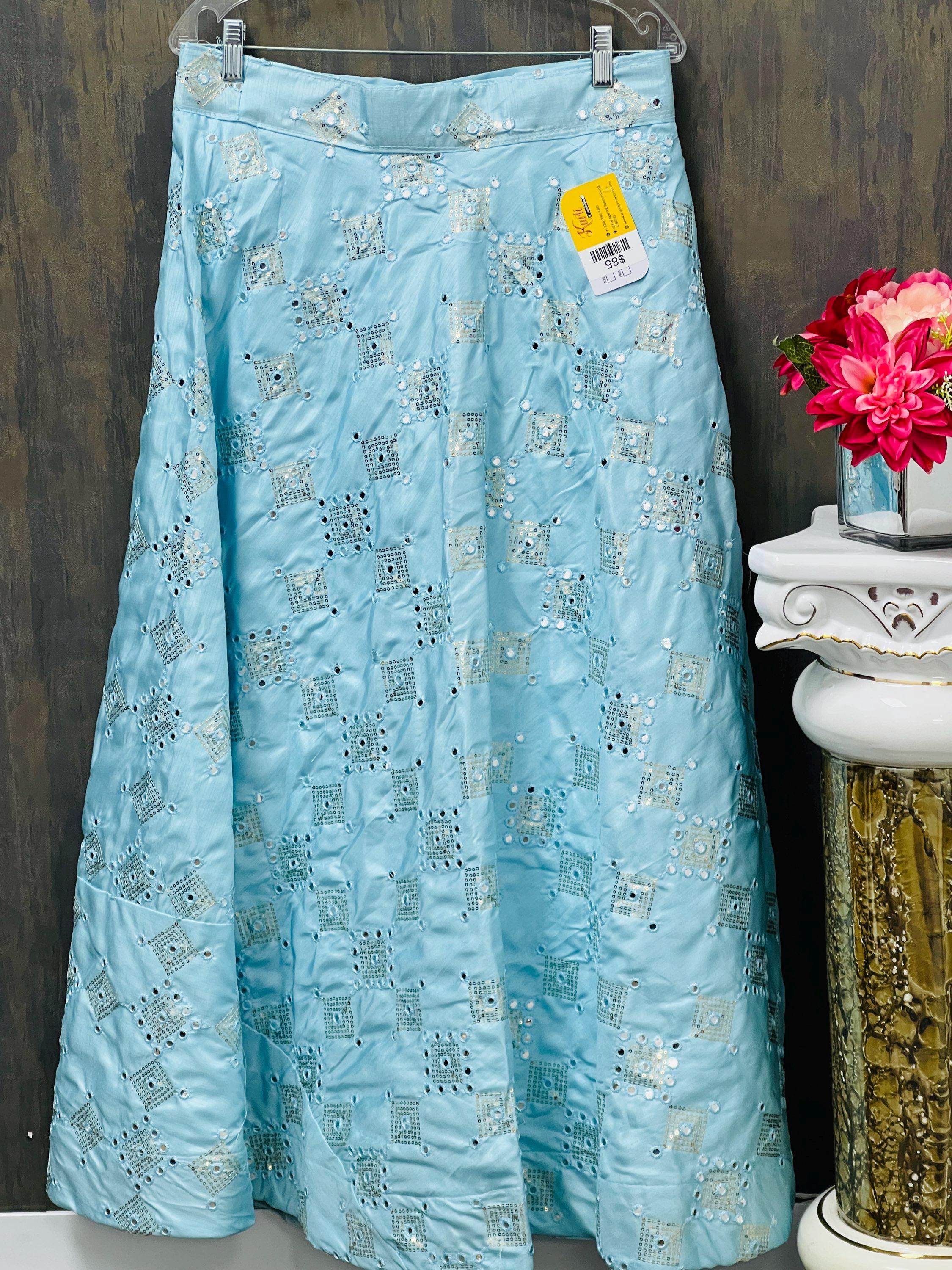 Silk Lehenga skirt