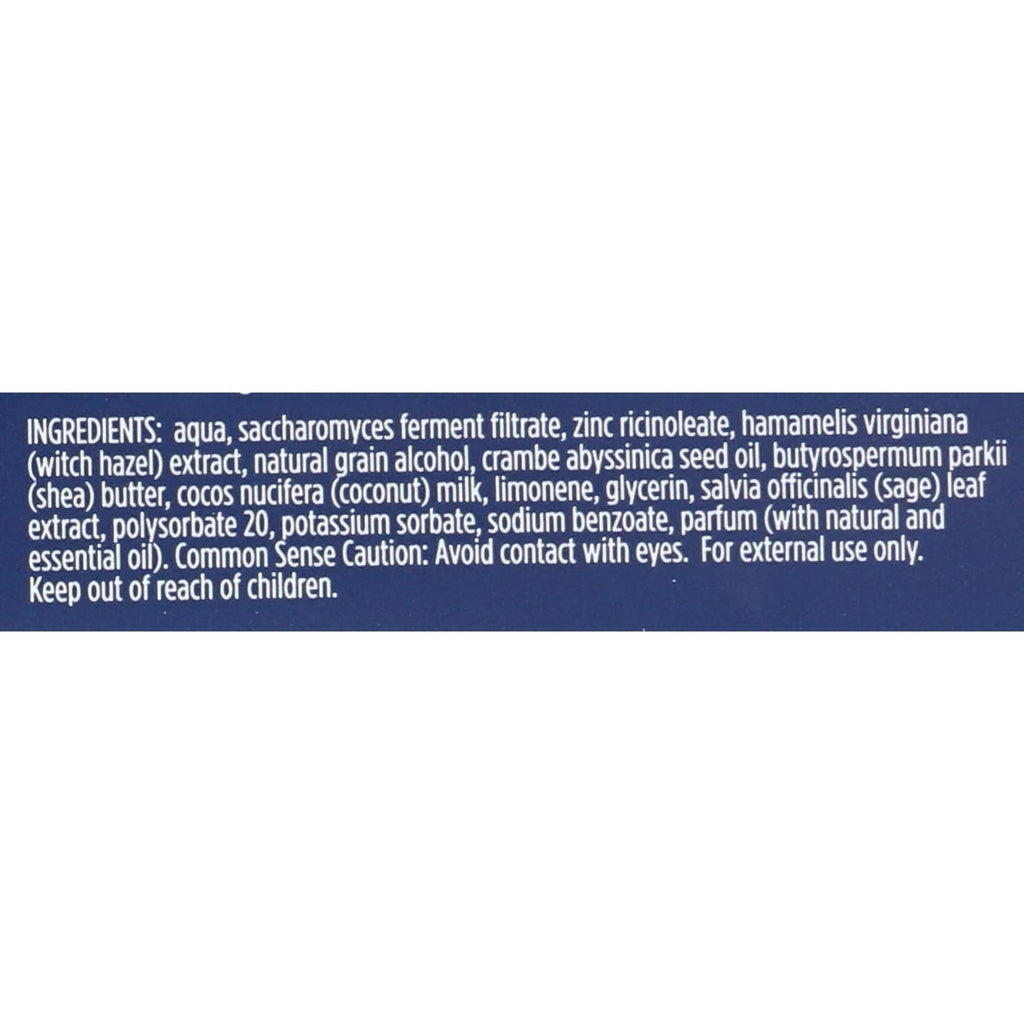 Pacifica 30pc Coconut Milk Underarm Aluminum Free Single Use Deodorant Wipes