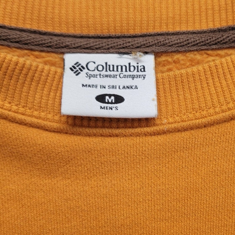 Columbia Mens Medium PolyCotton Elastane Long Sleeve Crew Neck Sweatshirt