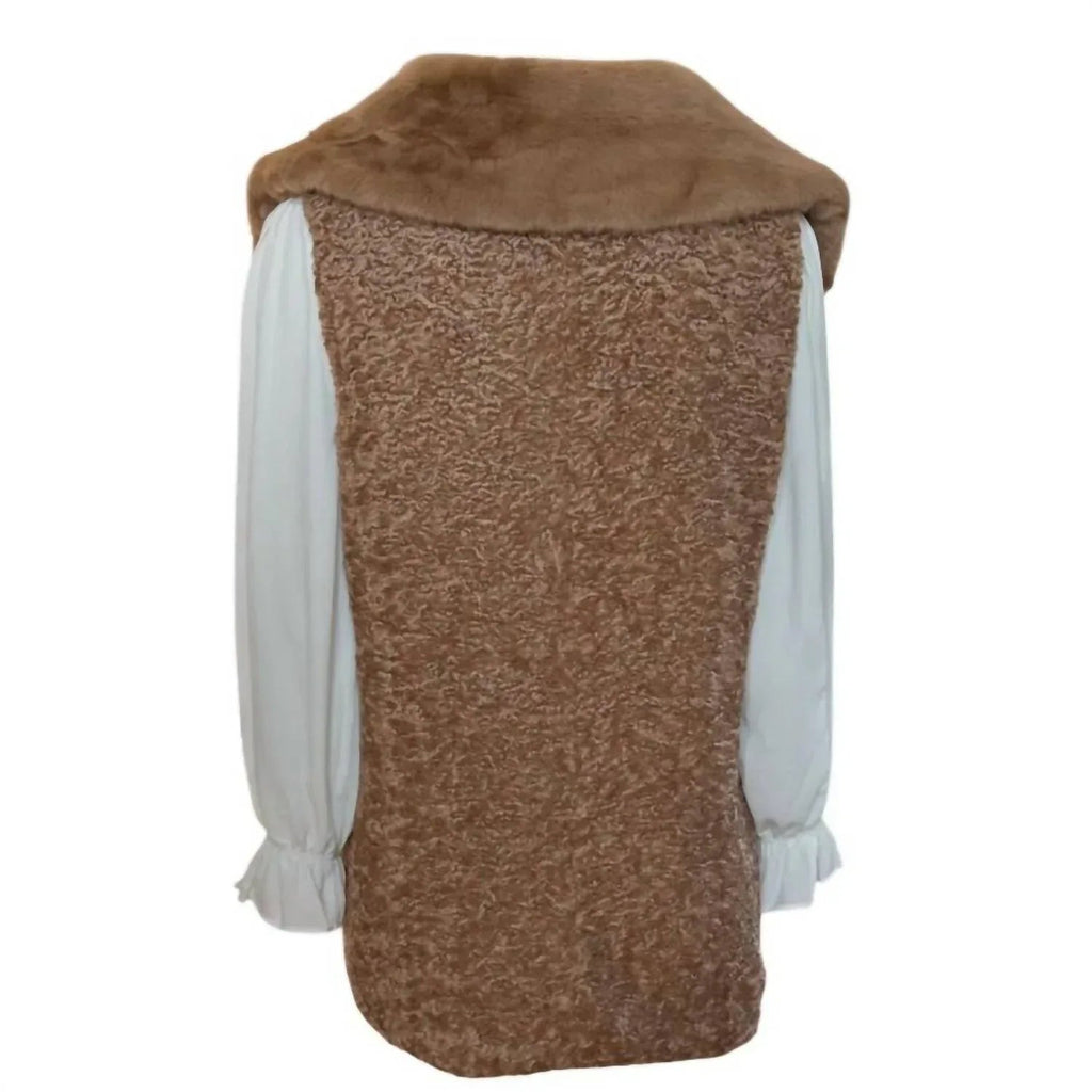 Women's Faux Fur Vest