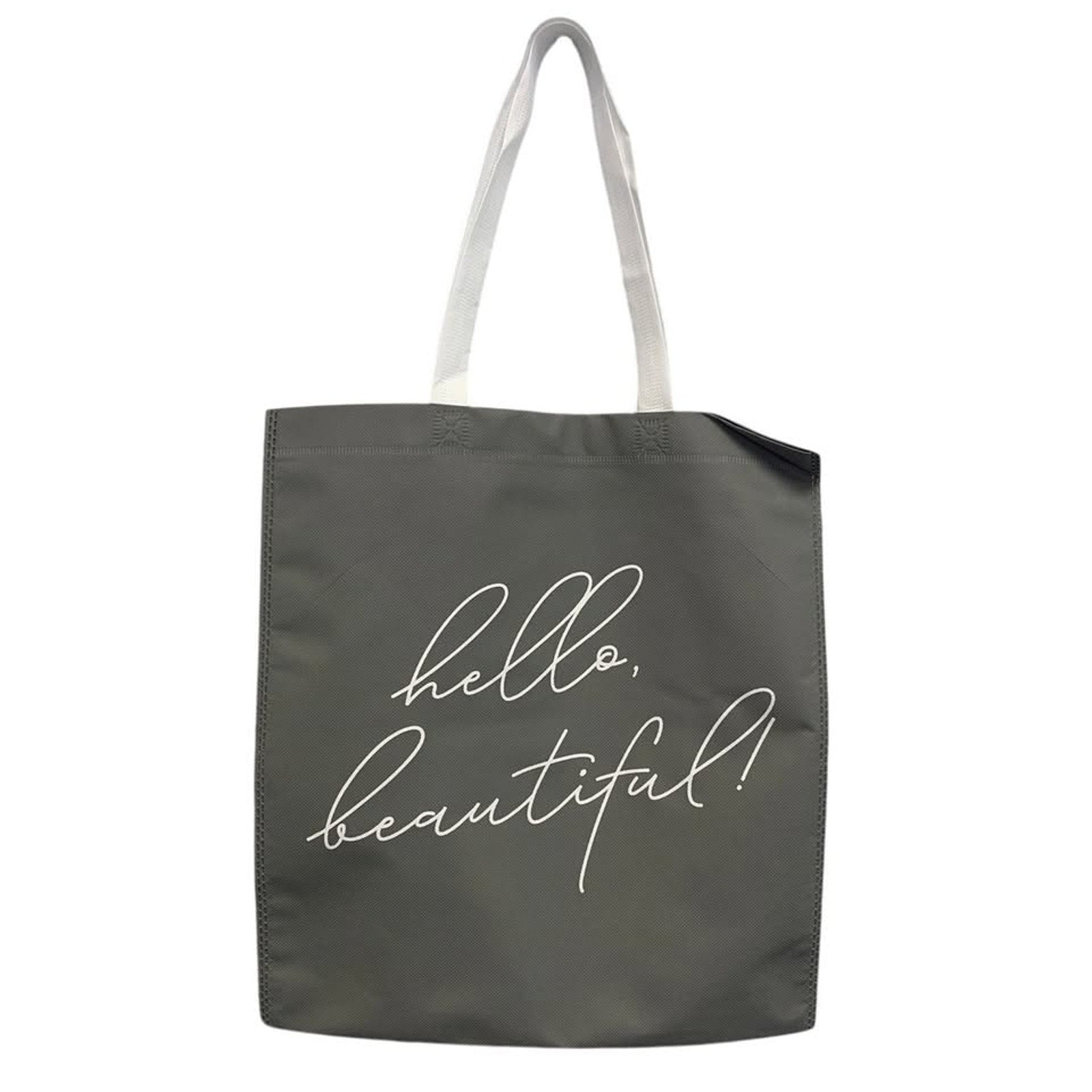 New Upcycled Hand Printed Mom Mode Every Day All Day Shopper Tote Bag