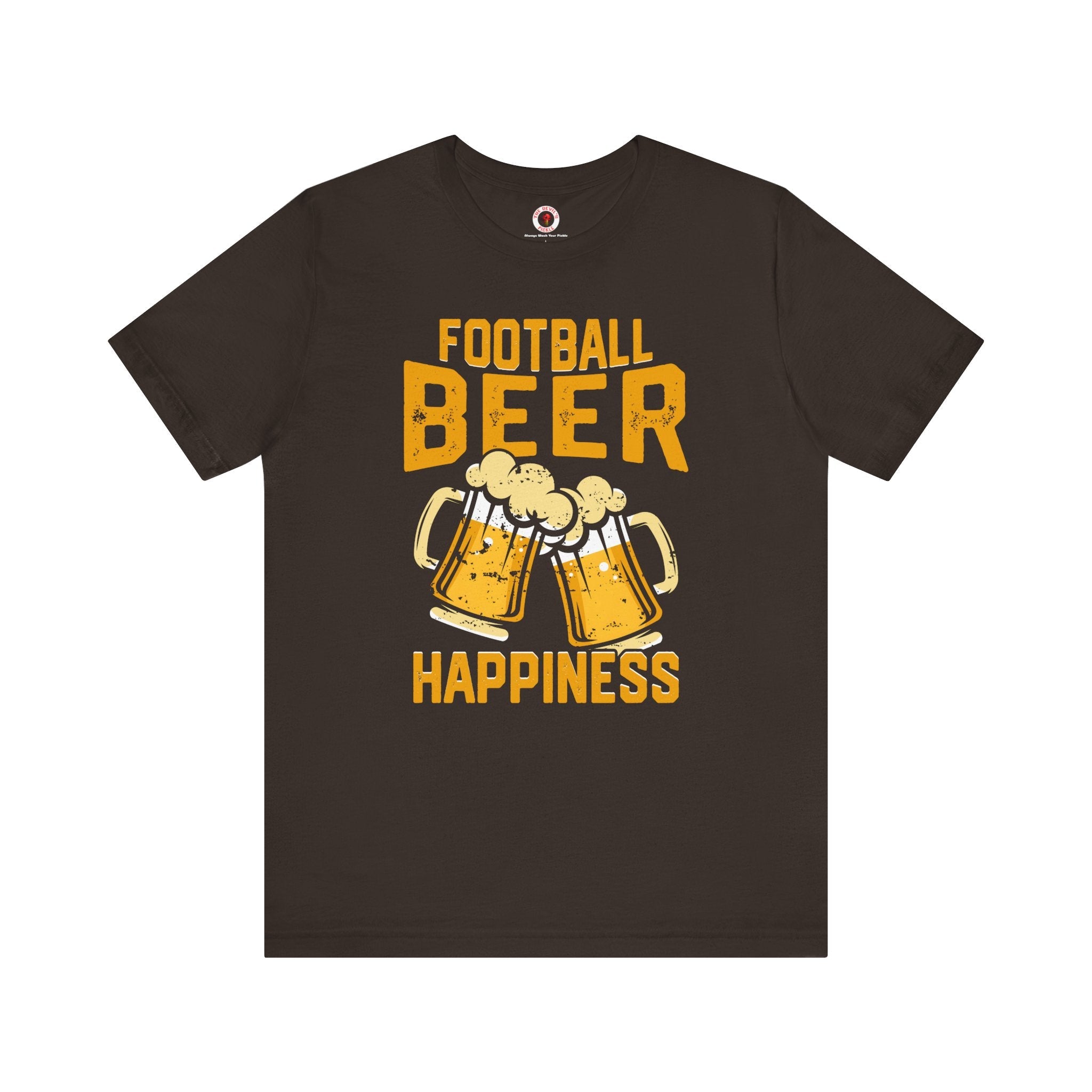 Football Beer and Happiness T-Shirt