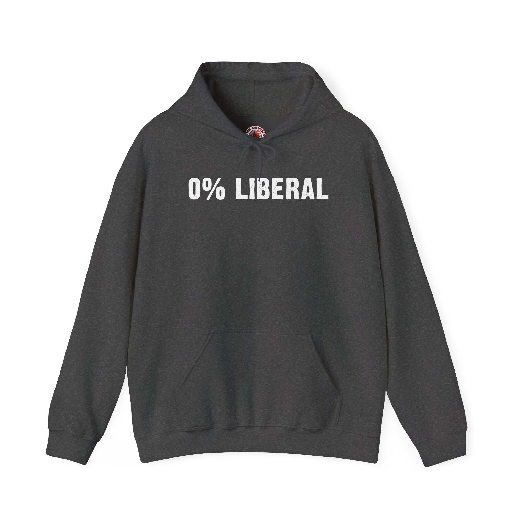 0% Liberal Hooded Sweatshirt