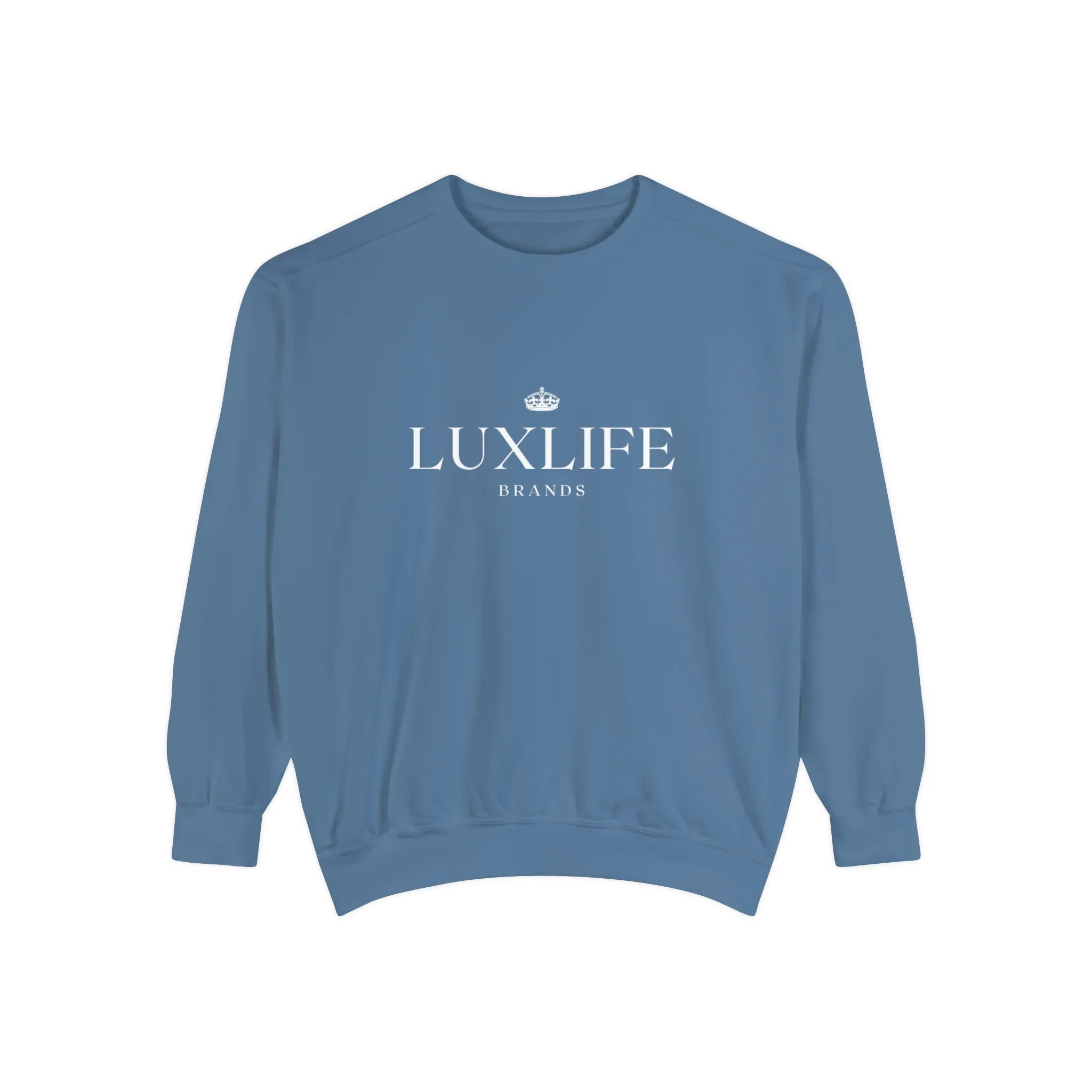 Luxlife Brands Garment-Dyed Sweatshirt