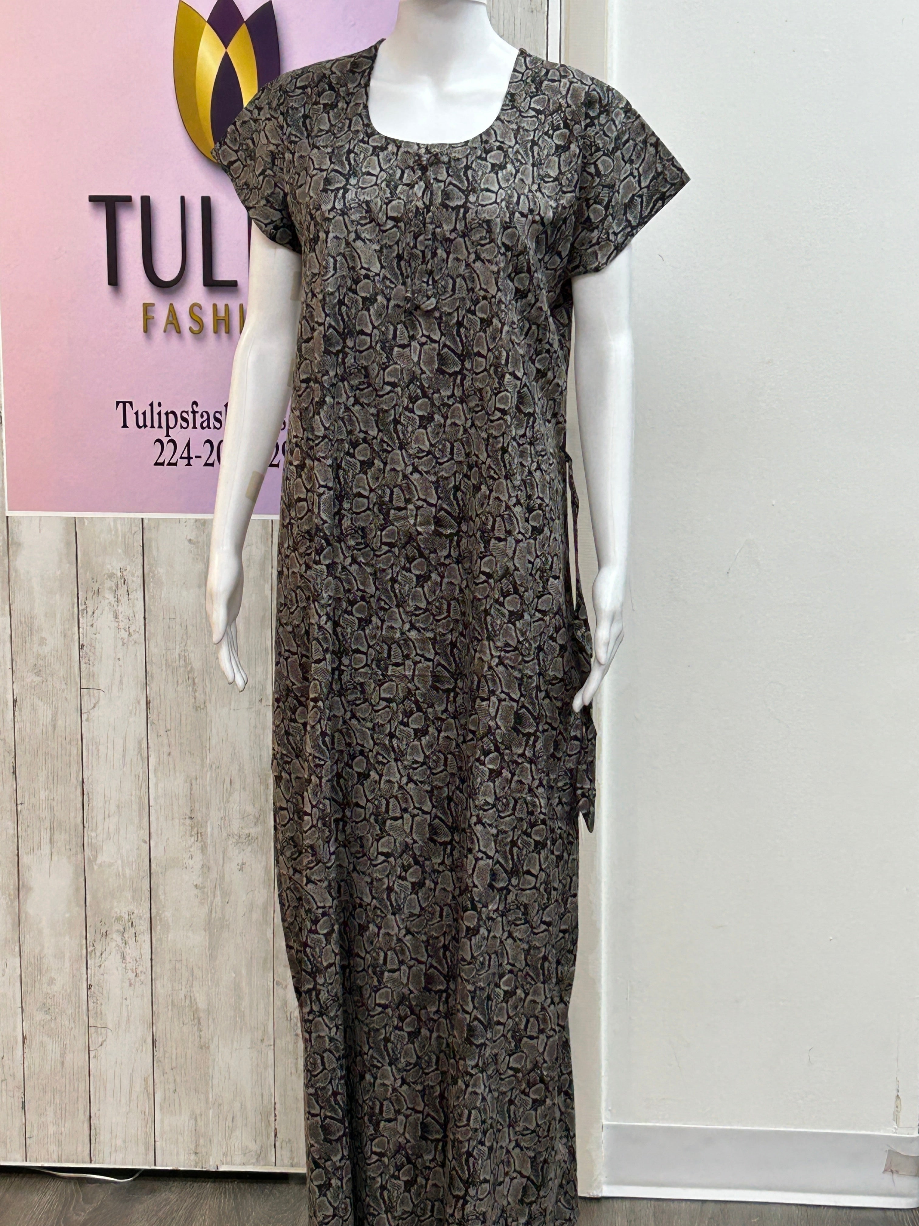 Rayon nighty / Indian night wear