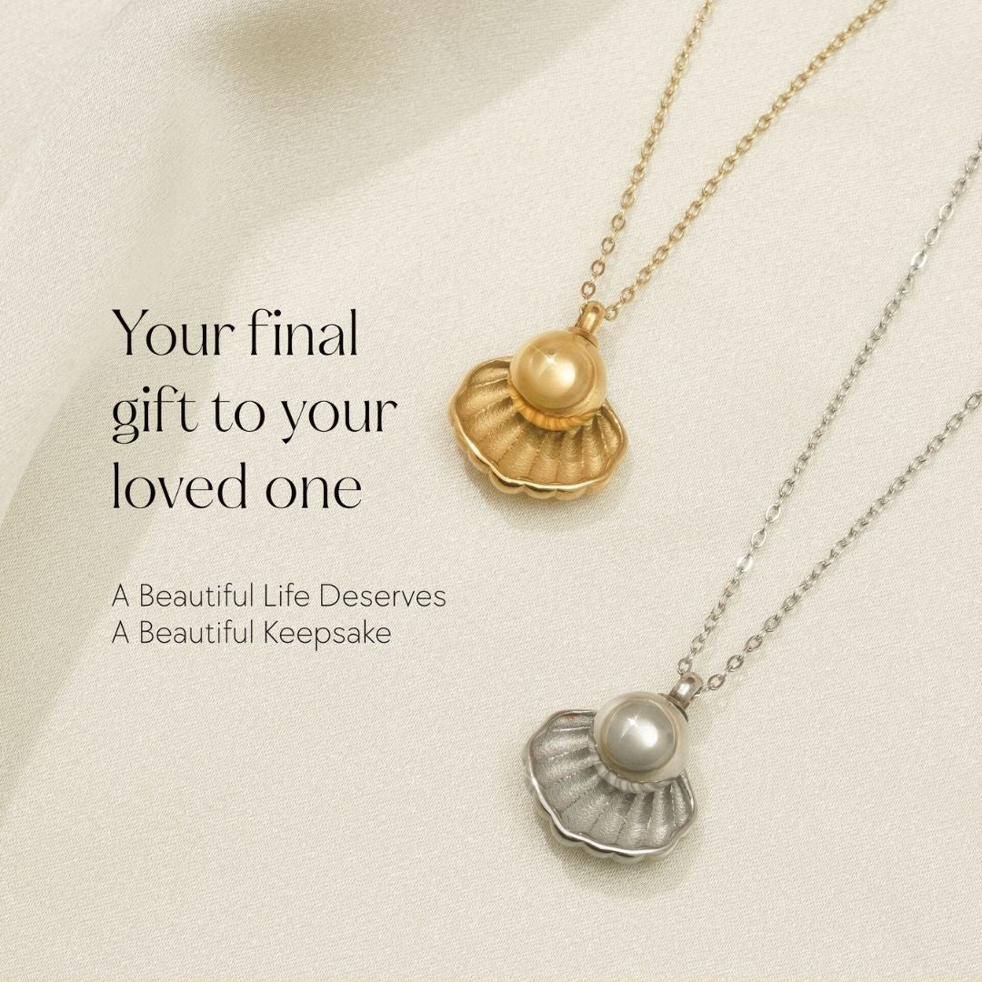 Treasure - Cremation Necklace for Dog & Pet Ashes - Silver