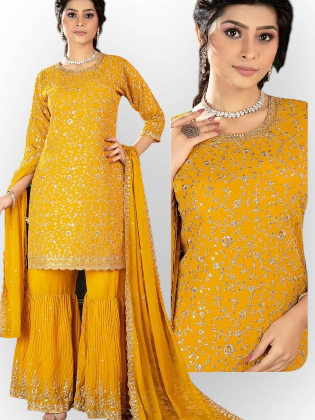 Party wear sharara suits