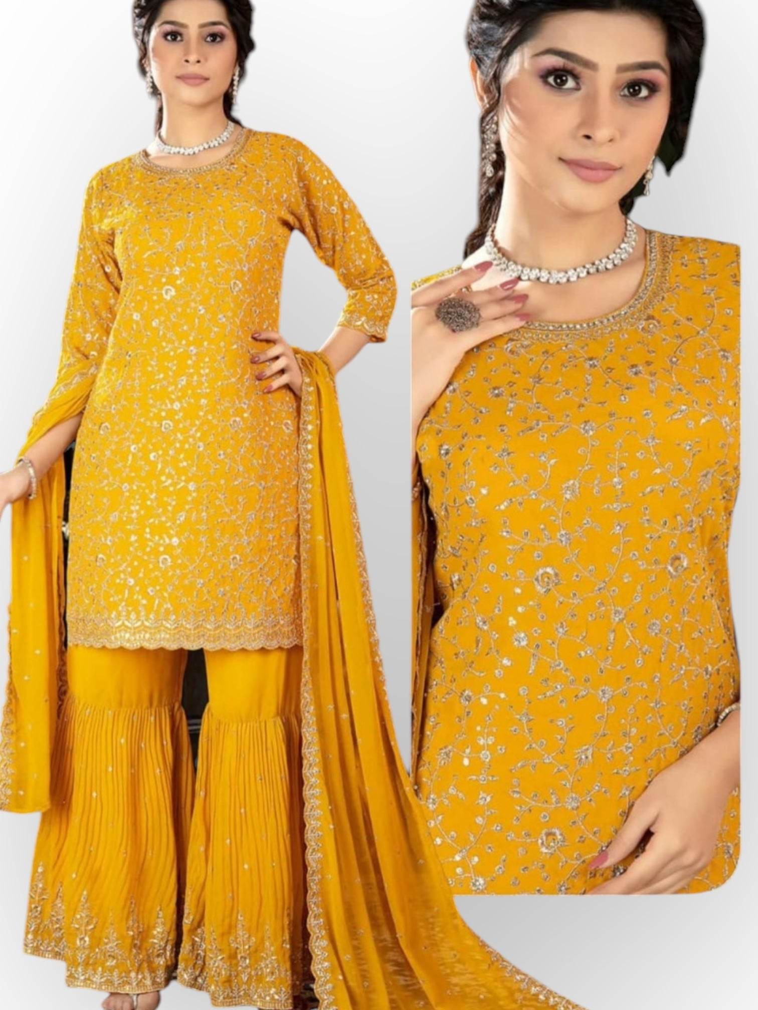 Party wear sharara suits