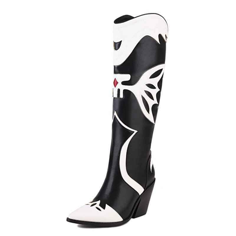 Western Cowboy : Women's Knee High Boots