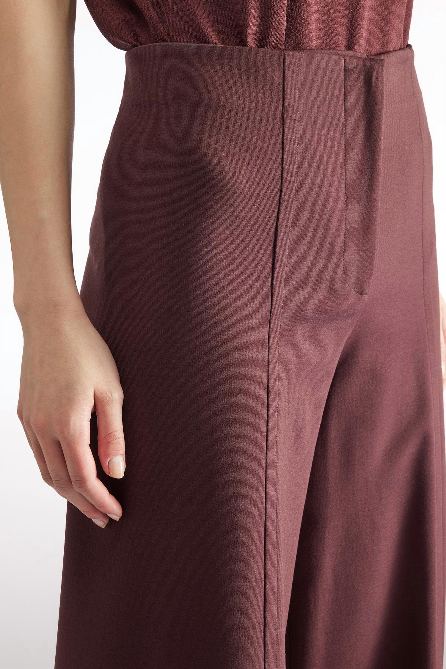 Solid Wide Leg Knit Trouser