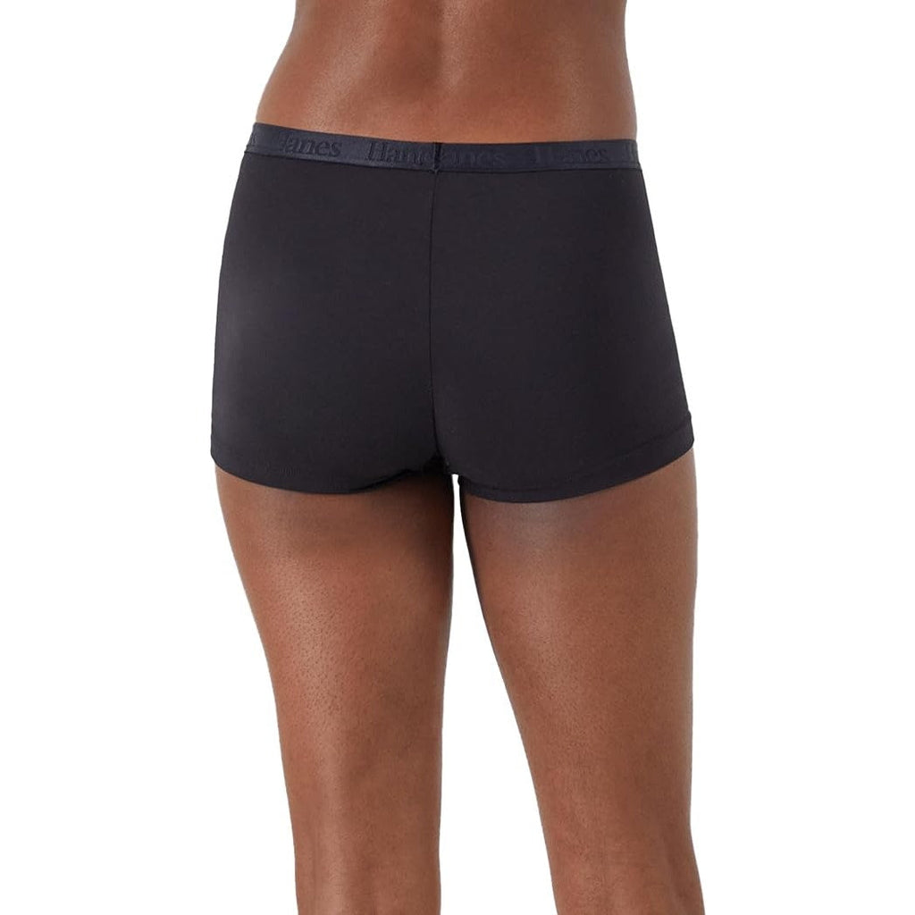 New Hanes 5 Pack Womens Large Originals Ultra SuperSoft Boxer Brief Underwear