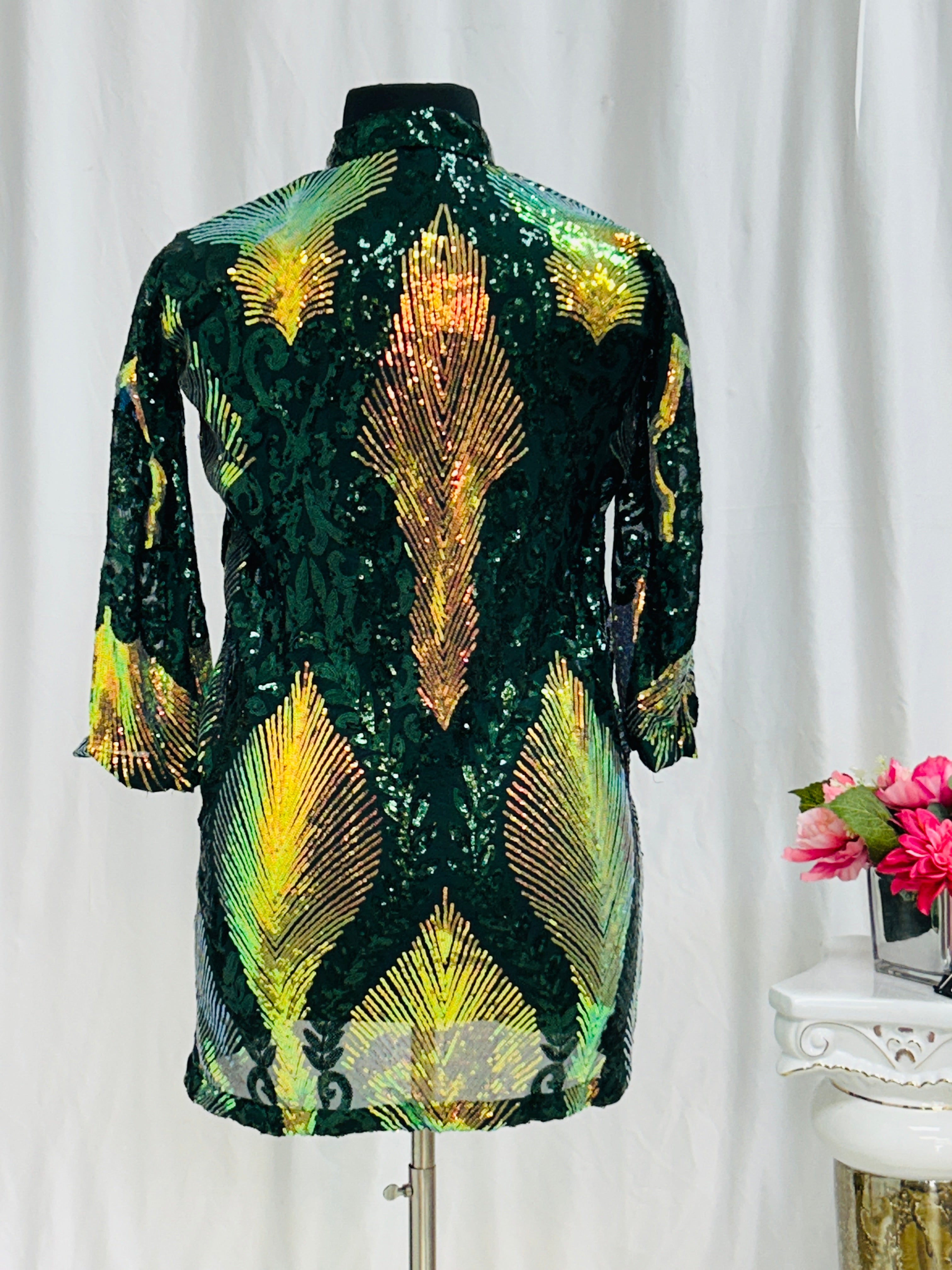 Sequin shrug | jacket